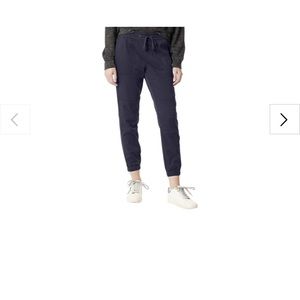Comfortable navy joggers—I have TWO pairs